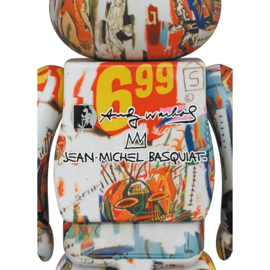 Be@Rbrick>BE@RBRICK Andy Warhol x Jean-Michel Basquiat Vol. 4 1000%