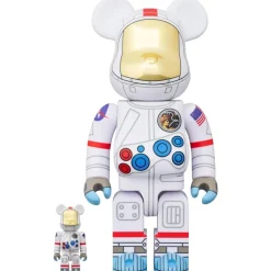 Be@Rbrick>BE@RBRICK Apollo17 Astronaut 100% & 400%