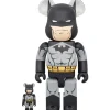 BE@RBRICK Batman Hush Batman: Black Ver. 100％ & 400％ Sale