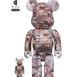 Be@Rbrick>BE@RBRICK Benjamin Grant Overview Nebraska 100% & 400% Set
