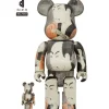 Be@Rbrick>BE＠RBRICK Boston Museum Toshusai Sharaku: Ichikawa Omezo no Yakko Ippei 100% & 400%