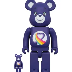 BE@RBRICK Care Bears Rainbow Heart Bear 100% & 400% Clearance