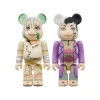 BE@RBRICK Dr. Stone Senku Ishigami & Gen Asagiri 100% 2-Pack Set Hot