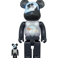 Be@Rbrick>BE@RBRICK E.T.: Light Up Ver. 100% & 400%