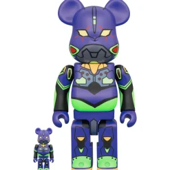 Be@Rbrick>BE@RBRICK Evangelion Unit-01 100% & 400%