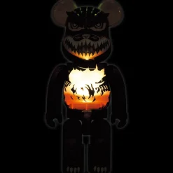 BE@RBRICK Godzilla vs. Destoroyah Meltdown Godzilla: Clear Yellow Ver. 400％ Sale