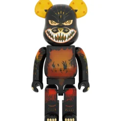 Be@Rbrick>BE@RBRICK Godzilla vs. Destoroyah Meltdown Godzilla: Clear Yellow Ver. 1000%