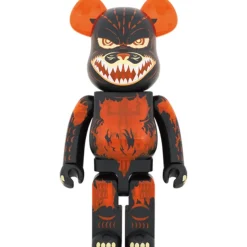 Be@Rbrick>BE@RBRICK Godzilla vs. Destoroyah Meltdown Godzilla: Clear Orange Ver. 1000%