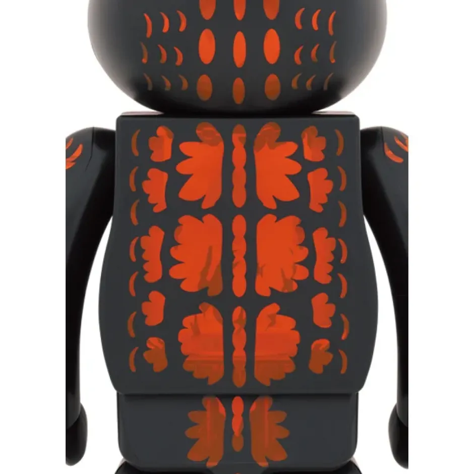 Be@Rbrick>BE@RBRICK Godzilla vs. Destoroyah Meltdown Godzilla: Clear Orange Ver. 1000%