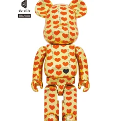 Be@Rbrick>BE@RBRICK Gold Heart 1000%