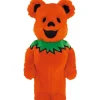 Be@Rbrick>BE＠RBRICK Grateful Dead Dancing Bears: Costume Ver. Orange 1000%
