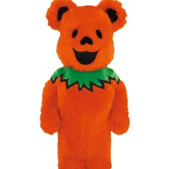 Be@Rbrick>BE@RBRICK Grateful Dead Dancing Bears: Costume Ver. Orange 1000%
