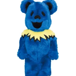 BE@RBRICK Grateful Dead Dancing Bears: Costume Ver. Blue 400% Hot
