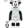 BE＠RBRICK Hat and Poncho Mickey 100％ & 400％ Discount
