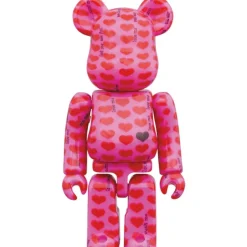 Be@Rbrick>BE＠RBRICK hide with Spread Beaver Pink Heart 100％ & 400％