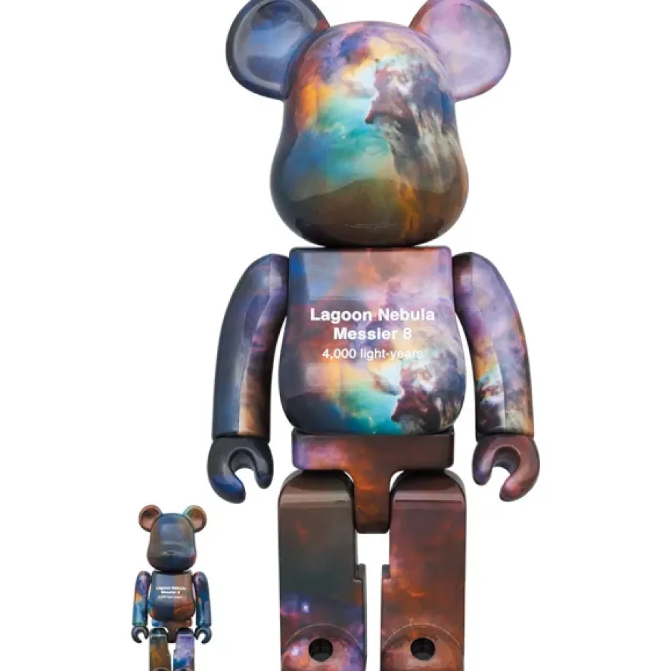 BE@RBRICK Hubble Space Telescope Lagoon Nebula (Messier 8) 100% & 400% New