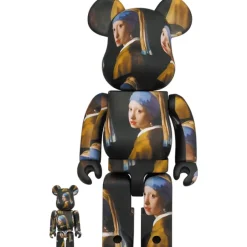 BE@RBRICK Johannes Vermeer Girl with a Pearl Earring 100% & 400% Discount