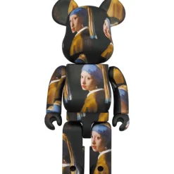BE@RBRICK Johannes Vermeer Girl with a Pearl Earring 100％ & 400％ Discount
