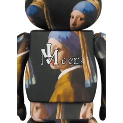 BE@RBRICK Johannes Vermeer Girl with a Pearl Earring 100％ & 400％ Discount