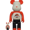 Be@Rbrick>BE@RBRICK Jurassic Park 100% & 400% Set