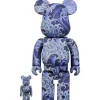 BE@RBRICK Katsushika Hokusai Uemachi Festival Stall Ceiling Painting: Onami 100% & 400% Discount