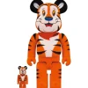 BE＠RBRICK Kellogg's Tony the Tiger: Flocky Ver. 100％ & 400％ Clearance