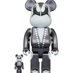 Be@Rbrick>BE@RBRICK KISS Demon: Chrome Ver. 100% & 400% Set