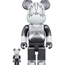 BE＠RBRICK KISS Spaceman: Chrome Ver. 100％ & 400％ Best