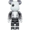 Be@Rbrick>BE＠RBRICK KISS Starchild: Chrome Ver. 1000％