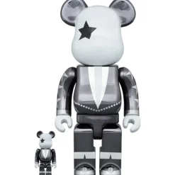 Be@Rbrick>BE@RBRICK KISS Starchild: Chrome Ver. 100% & 400%