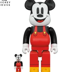 BE＠RBRICK Mickey Boat Builders 100％ & 400％ Hot