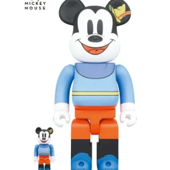 Be@Rbrick>BE@RBRICK Mickey Mouse Brave Little Tailor 100% & 400%