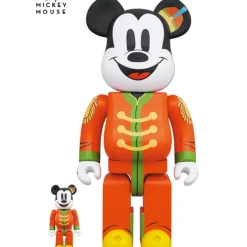 Be@Rbrick>BE@RBRICK Mickey Mouse The Band Concert 100% & 400%