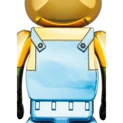 BE＠RBRICK Minions Fever Stuart: Chrome Ver. 100％ & 400％ Best