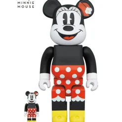 Be@Rbrick>BE@RBRICK Minnie Mouse 100% & 400%