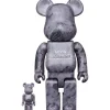 Be@Rbrick>BE@RBRICK Moon Footprints 100% & 400%