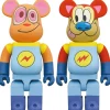 BE＠RBRICK Ren & Stimpy Space Madness 400％ 2-Pack Outlet