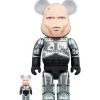 Be@Rbrick>BE＠RBRICK RoboCop: Murphy Head Ver. 100％ & 400％