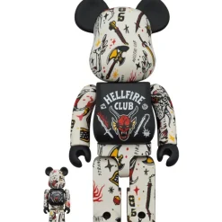 BE@RBRICK Stranger Things Hellfire Club 100% & 400% Discount
