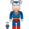 BE@RBRICK Superman: Batman Hush Ver. 100% & 400% Best