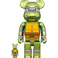 Be@Rbrick>BE@RBRICK Teenage Mutant Ninja Turtles Krang Robot 100% & 400% Set