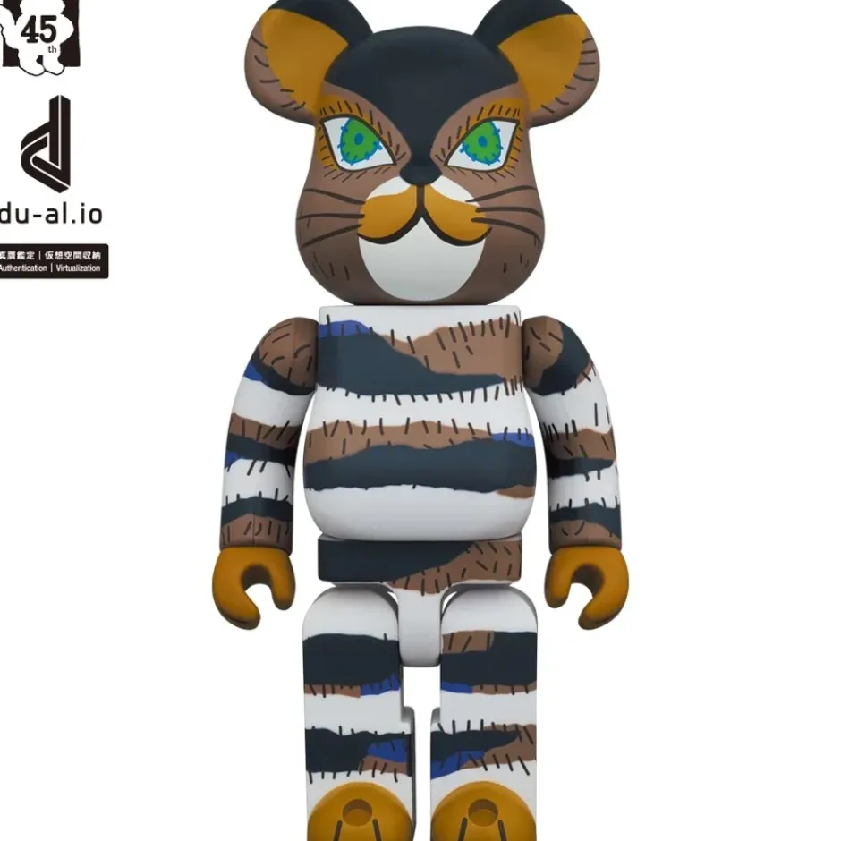 Be@Rbrick>BE@RBRICK The Cat That Lived a Million Times Tora Neko 1000%