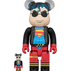 BE@RBRICK The Return of Superman Superboy 100% & 400% New