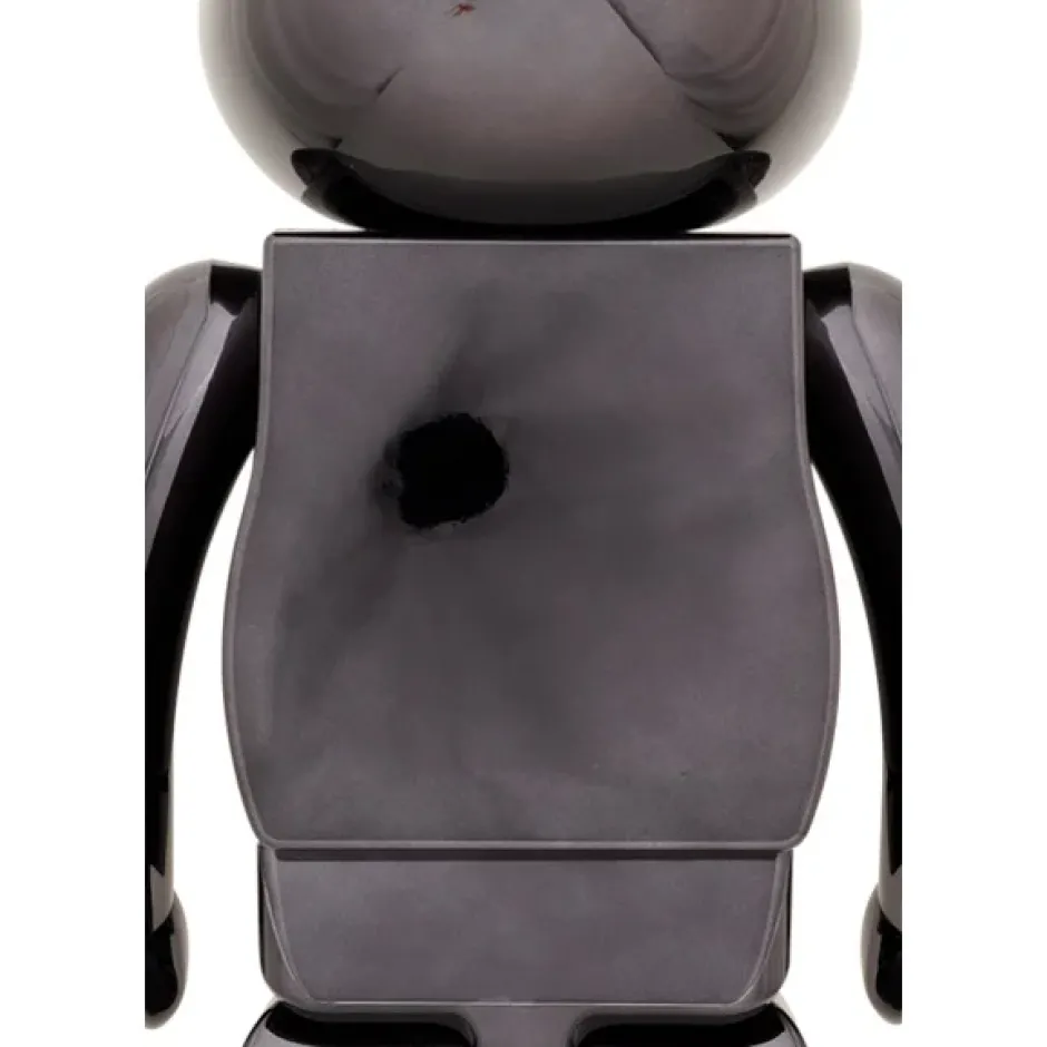 Be@Rbrick>BE@RBRICK The Rolling Stones Lips & Tongue: Black Chrome Ver. 1000%