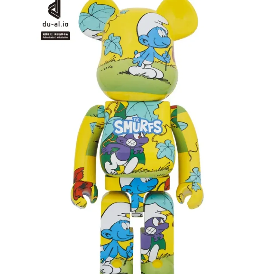 Be@Rbrick>BE@RBRICK The Smurfs The Purple Smurfs 1000%