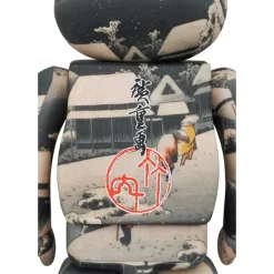 BE＠RBRICK Tokyo National Museum Utagawa Hiroshige Tokaido Gojusan Tsugi Kambara 100% & 400% Sale