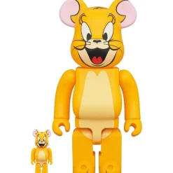 BE@RBRICK Tom and Jerry Jerry: Classic Color 100% & 400% Best