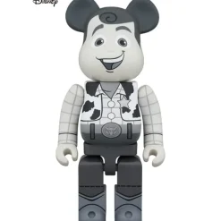 Be@Rbrick>BE@RBRICK Woody: Black & White Ver. 1000%