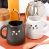 Black Cat & White Cat Pair Mugs Online