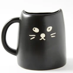 Black Cat & White Cat Pair Mugs Online